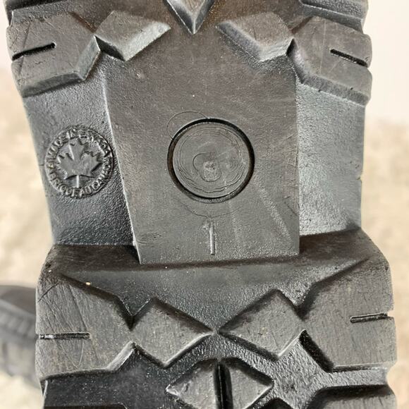 Canadian Suede Winter Boots Sz 1 Warm Insulated - Picture 7 of 7